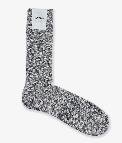 INTERIM/SLUB COTTON HEATHER SOCKS