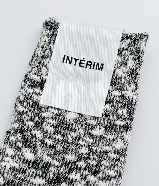 INTERIM/SLUB COTTON HEATHER SOCKS