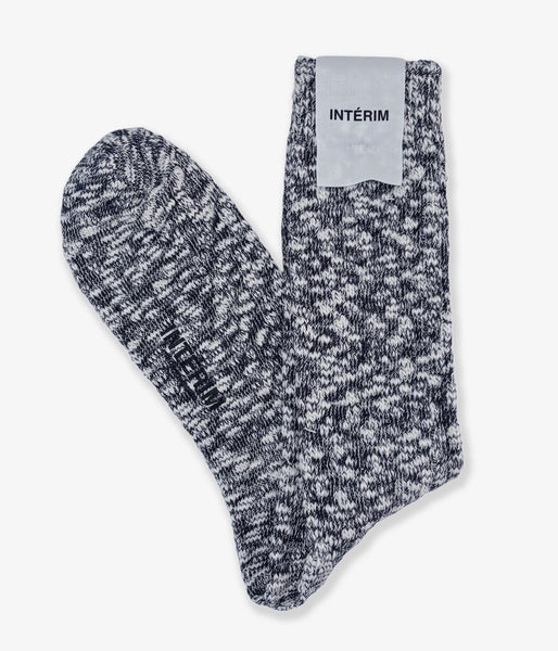INTERIM/SLUB COTTON HEATHER SOCKS