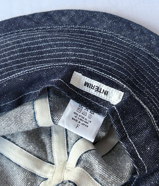 INTERIM/SILK NOIL DENIM M-37 ARMY HAT