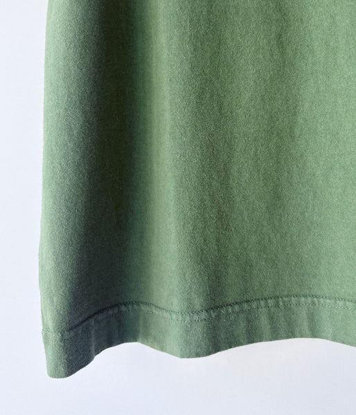 MHL./FADED ROUGH COTTON JERSEY TOP WOMENS (GREEN)
