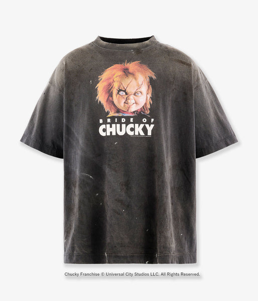 SAINT MICHAEL/CKY_SS T-SHIRT/SAINT/BLACK