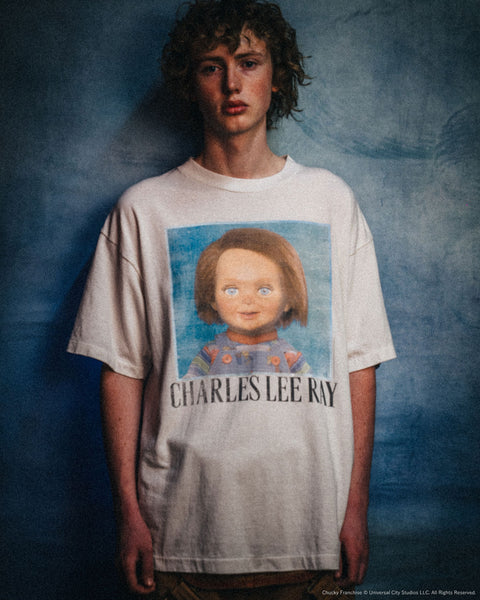 SAINT MICHAEL/CKY_SS T-SHIRT/SAINT/WHITE