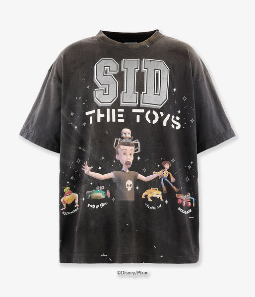 SAINT MICHAEL/PIXAR_SS T-SHIRT/SID/BLACK