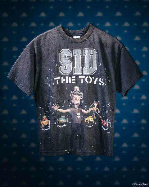 SAINT MICHAEL/PIXAR_SS T-SHIRT/SID/BLACK