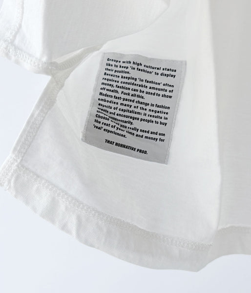 nonnative/COACH S/S TEE COTTON JERSEY (WHITE)