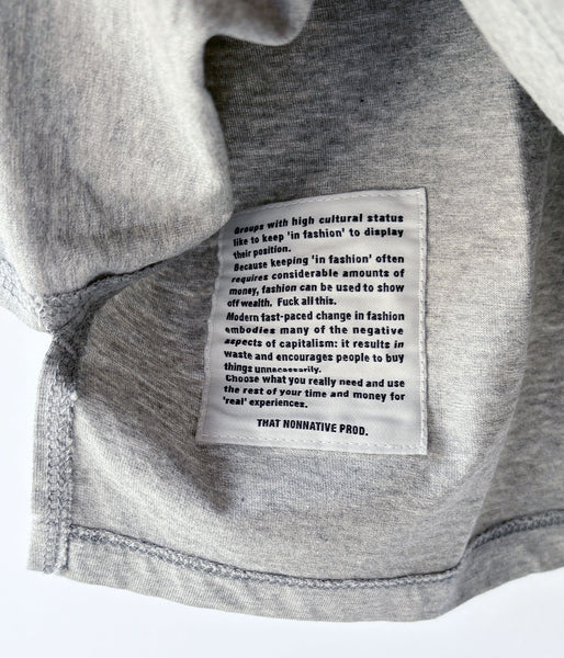 nonnative/COACH S/S TEE COTTON JERSEY (H.GRAY)