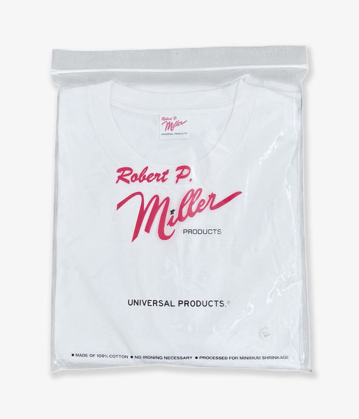 UNIVERSAL PRODUCTS./MILLER 2PAC T-SHIRTS (WHITE/WHITE)