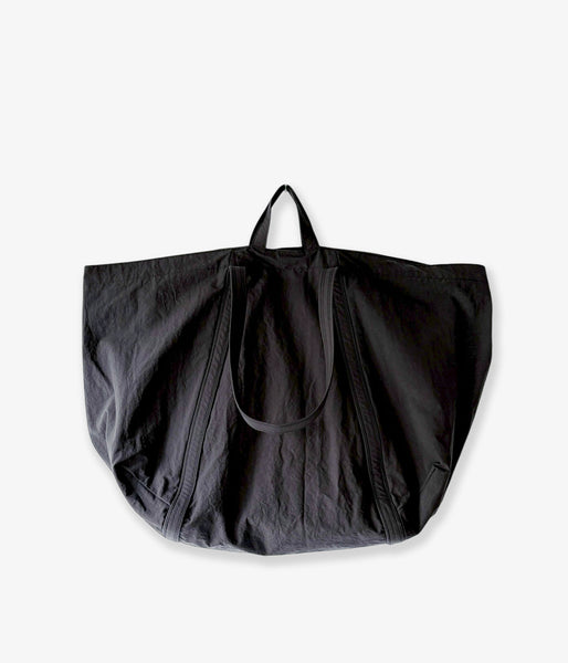 ERA./SHRINK WRAP TOTE BAG (BLACK)