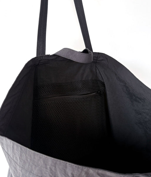 ERA./SHRINK WRAP TOTE BAG (BLACK)