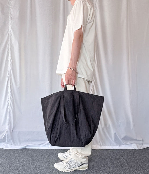 ERA./SHRINK WRAP TOTE BAG (BLACK)