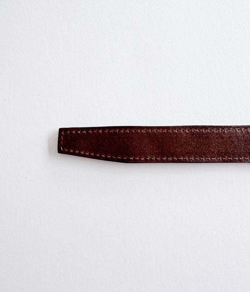 nonnative/RANCHER RING BELT COW LEATHER (BROWN)