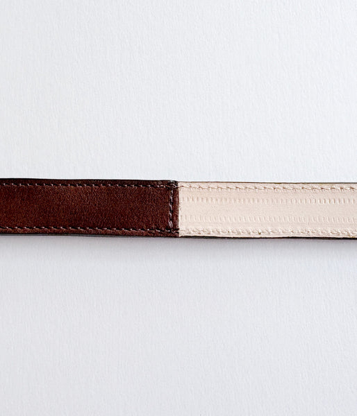 nonnative/RANCHER RING BELT COW LEATHER (BROWN)