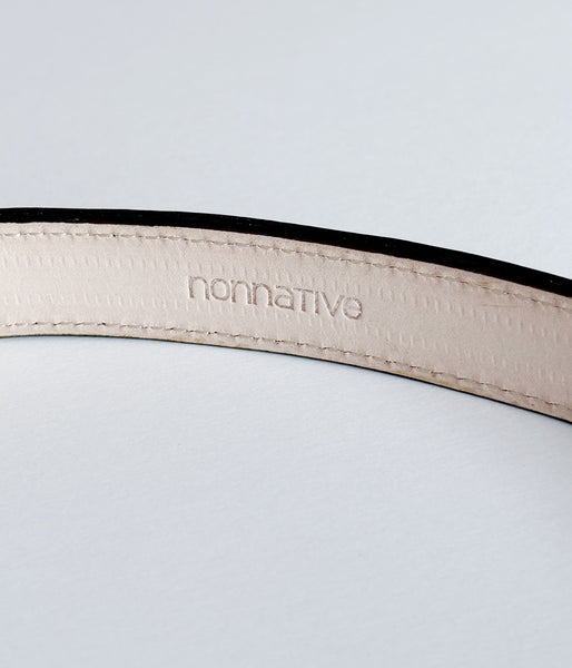 nonnative/RANCHER RING BELT COW LEATHER (BROWN)