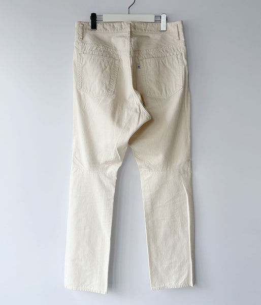 nonnative/TRUCKER 5P JEANS COTTON OXFORD (NATURAL)