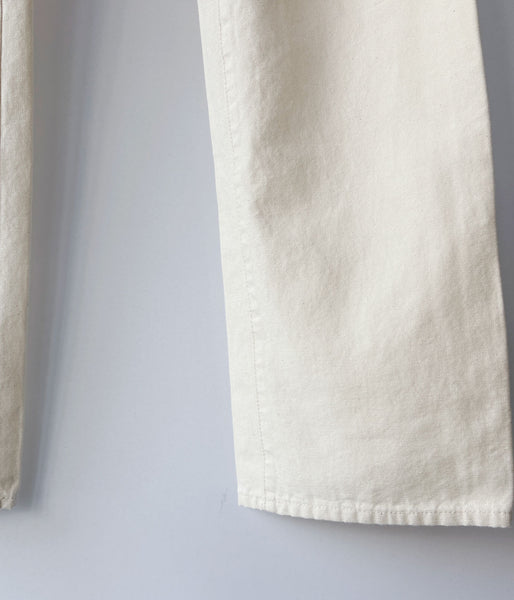 nonnative/TRUCKER 5P JEANS COTTON OXFORD (NATURAL)