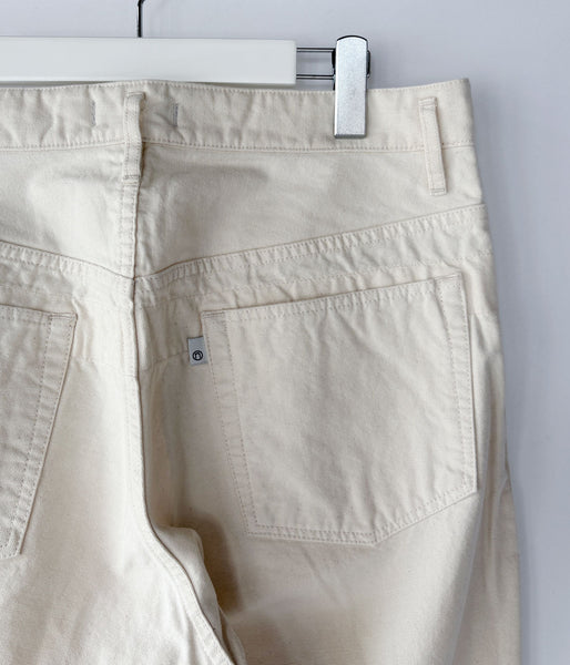 nonnative/TRUCKER 5P JEANS COTTON OXFORD (NATURAL)