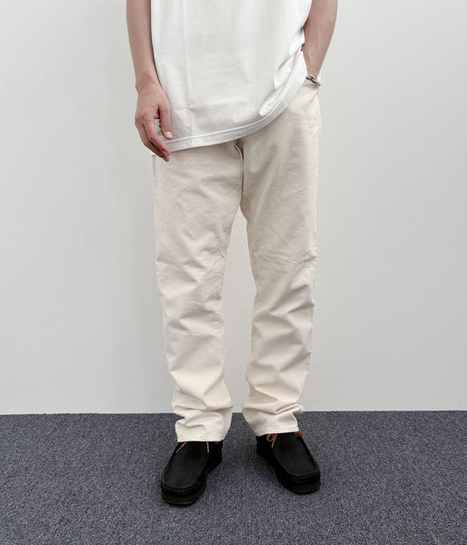 nonnative/TRUCKER 5P JEANS COTTON OXFORD (NATURAL)