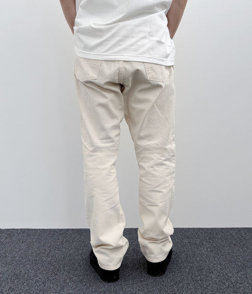nonnative/TRUCKER 5P JEANS COTTON OXFORD (NATURAL)