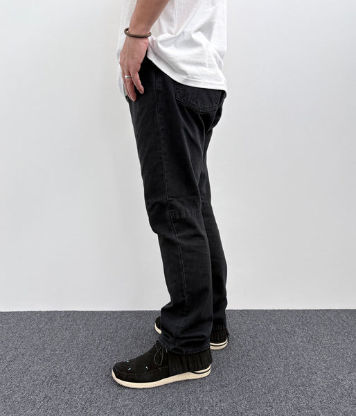 nonnative/TRUCKER 5P JEANS COTTON OXFORD (BLACK)