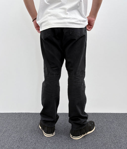 nonnative/TRUCKER 5P JEANS COTTON OXFORD (BLACK)