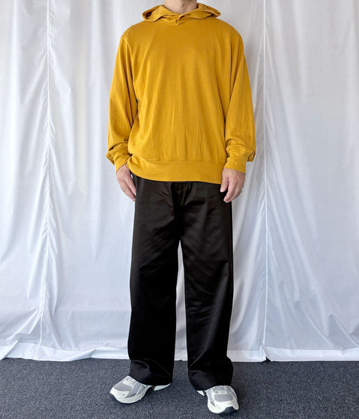 UNIVERSAL PRODUCTS./NO TUCK CHINO TROUSERS (BLACK)