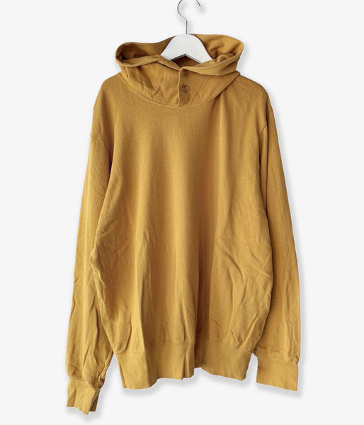 DIGAWEL/Hoodie sweat shirt (Garment dye) (MUSTARD)
