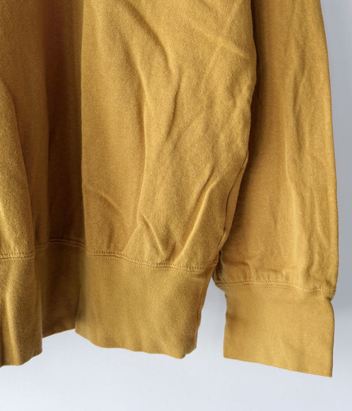 DIGAWEL/Hoodie sweat shirt (Garment dye) (MUSTARD)