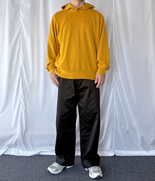 DIGAWEL/Hoodie sweat shirt (Garment dye) (MUSTARD)
