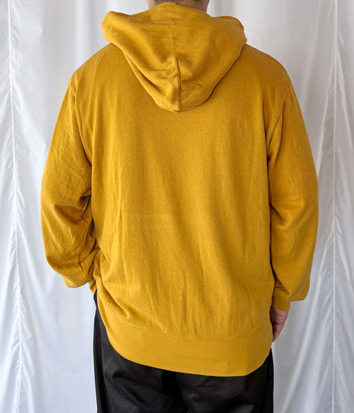 DIGAWEL/Hoodie sweat shirt (Garment dye) (MUSTARD)