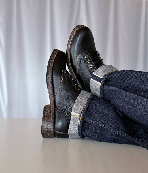 visvim/VIRGIL BOOTS-FOLK (BLACK)