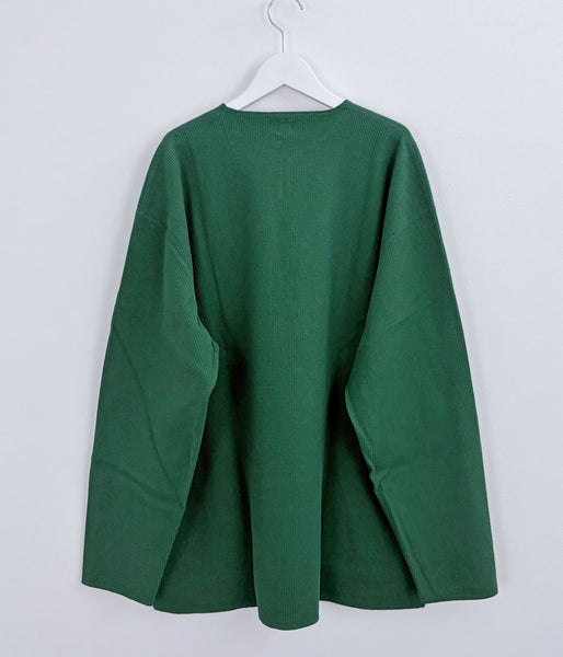 blurhms ROOTSTOCK/ROUGH&SMOOTH THERMAL OVER NECK LS (DARK GREEN)