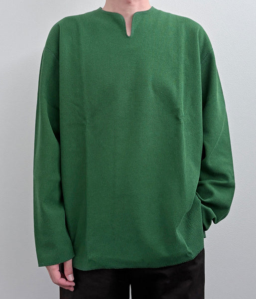 blurhms ROOTSTOCK/ROUGH&SMOOTH THERMAL OVER NECK LS (DARK GREEN)