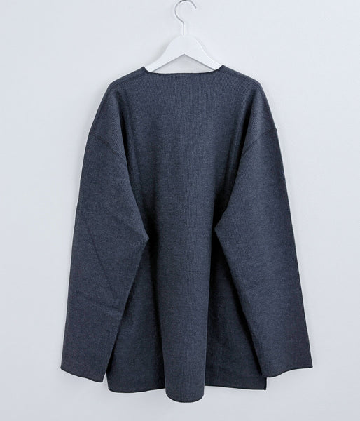 blurhms ROOTSTOCK/ROUGH&SMOOTH THERMAL OVER NECK LS (HEATHER CHARCOAL)