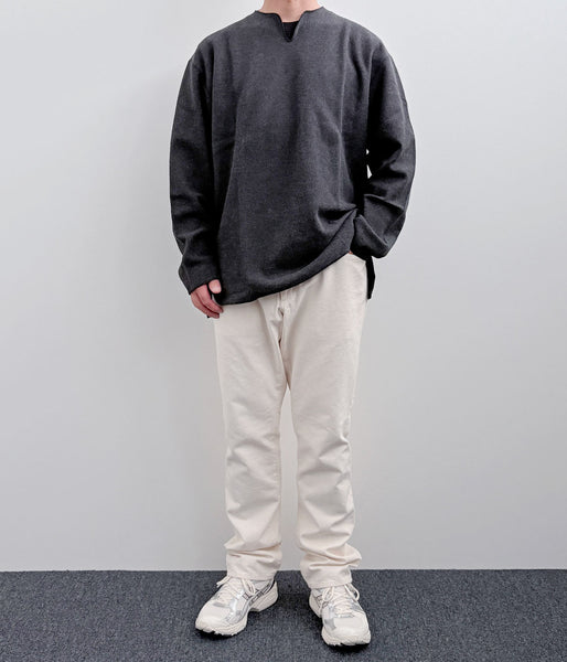 blurhms ROOTSTOCK/ROUGH&SMOOTH THERMAL OVER NECK LS (HEATHER CHARCOAL)