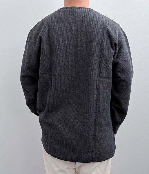 blurhms ROOTSTOCK/ROUGH&SMOOTH THERMAL OVER NECK LS (HEATHER CHARCOAL)