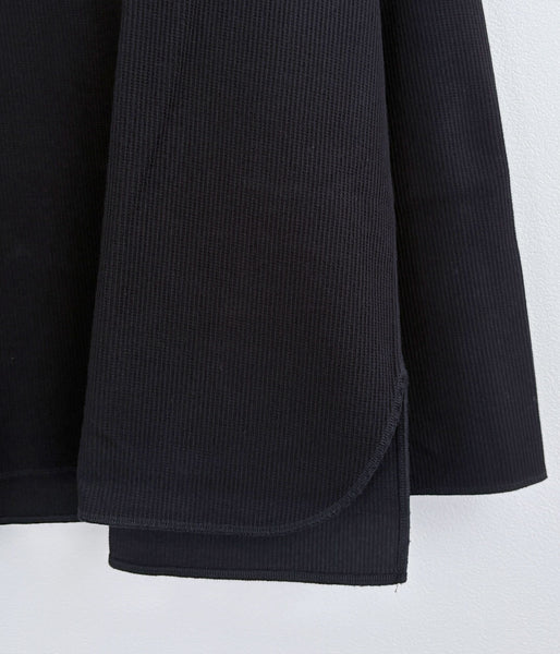 blurhms ROOTSTOCK/ROUGH&SMOOTH THERMAL OVER NECK LS (BLACK)