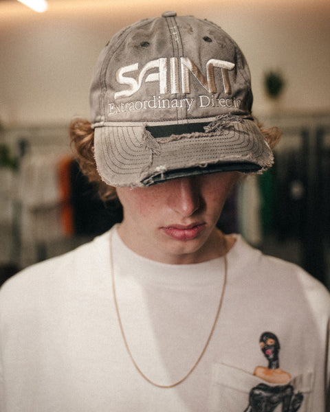 SAINT MICHAEL/CAP/SAINT/CHARCOAL