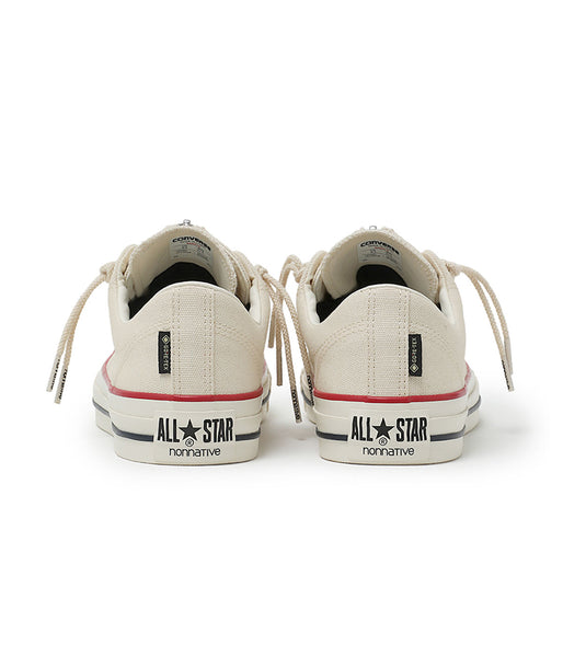 nonnative/CONVERSE × nonnative ALL STAR GORE-TEX CENTERZIP OX / NN (IVORY)