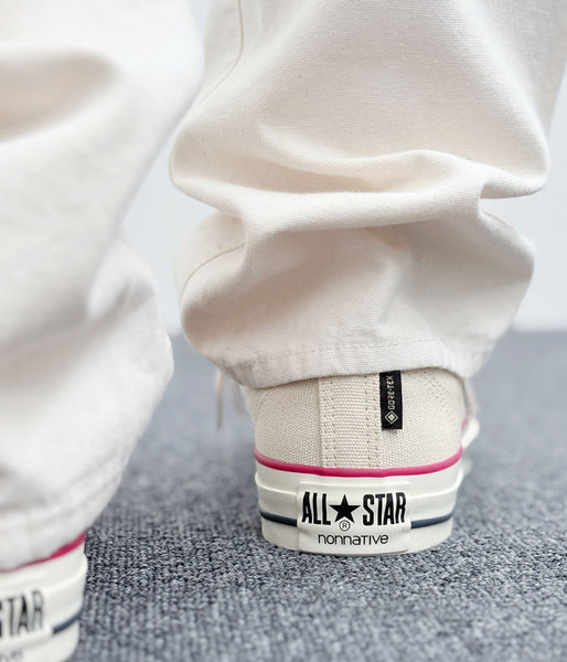 nonnative/CONVERSE × nonnative ALL STAR GORE-TEX CENTERZIP OX / NN (IVORY)