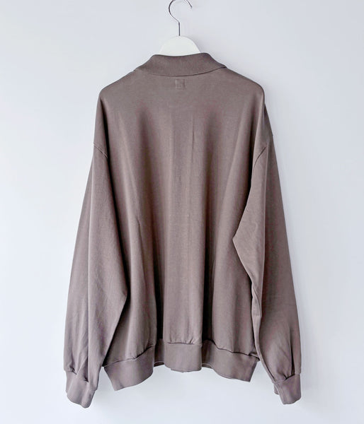 blurhms ROOTSTOCK/CLASSIC COLLARED CARDIGAN (DARK GREY)