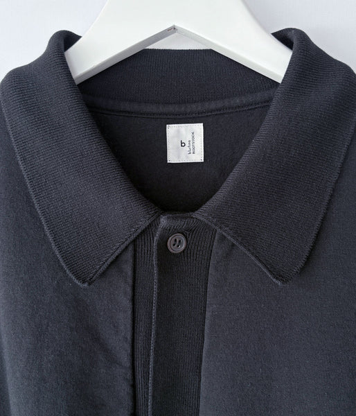 blurhms ROOTSTOCK/CLASSIC COLLARED CARDIGAN (BLACK)