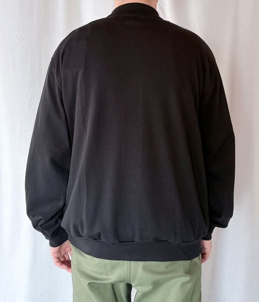blurhms ROOTSTOCK/CLASSIC COLLARED CARDIGAN (BLACK)