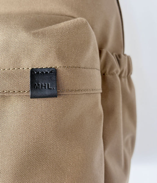 MHL./NYLON CANVAS DAYPACK (BEIGE)