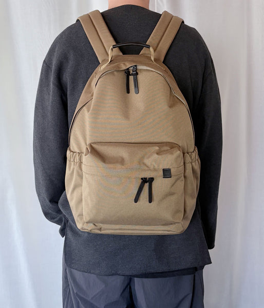 MHL./NYLON CANVAS DAYPACK (BEIGE)