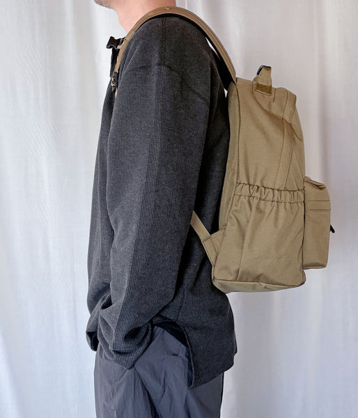 MHL./NYLON CANVAS DAYPACK (BEIGE)