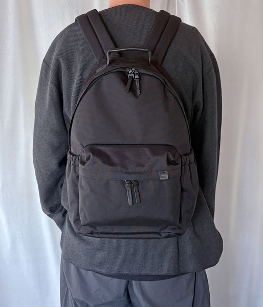 MHL./NYLON CANVAS DAYPACK (BLACK)