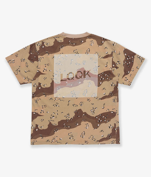 LQQK Studio/CAMO BOX LOGO TEE (CAMO)
