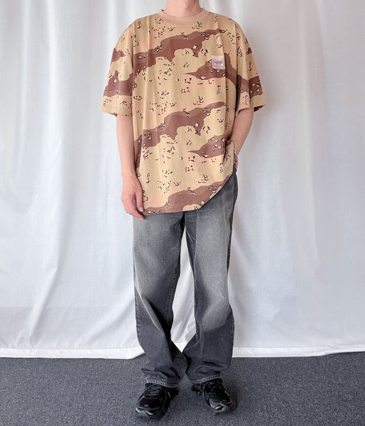 LQQK Studio/CAMO BOX LOGO TEE (CAMO)