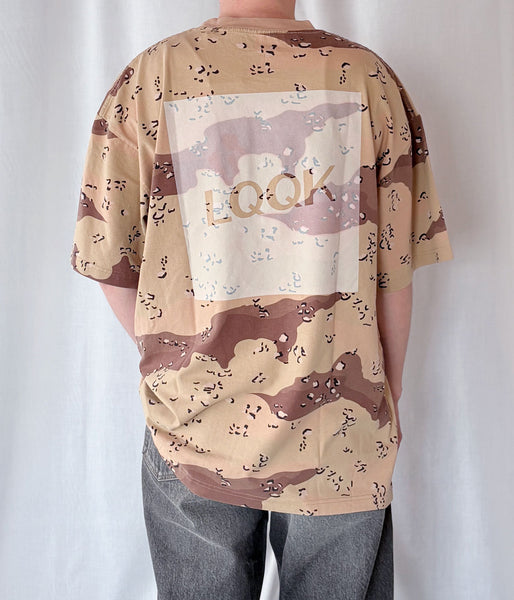 LQQK Studio/CAMO BOX LOGO TEE (CAMO)